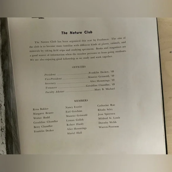 WW II era,  HACKETTSTOWN NJ HIGH SCHOOL YEAR BOOKS - Picture 14 of 16